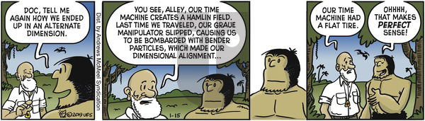 Alley Oop on Tuesday January 15, 2019 Comic Strip