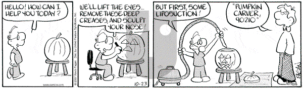 Drabble on Tuesday October 23, 2007 Comic Strip