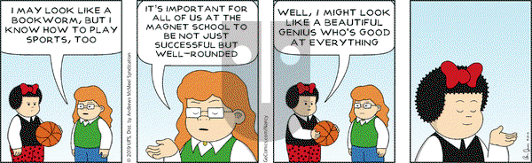 Nancy on Monday April 22, 2019 Comic Strip