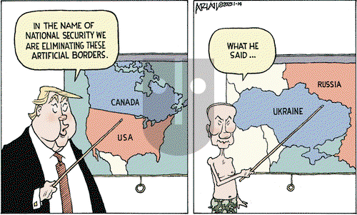 Robert Ariail on Tuesday January 14, 2025 Comic Strip