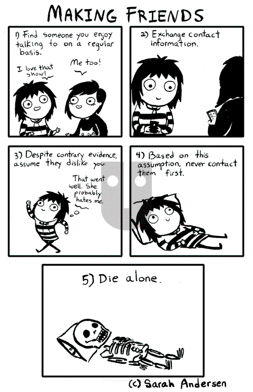 Sarah's Scribbles on Monday January 13, 2014 Comic Strip