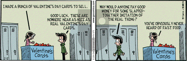 Grand Avenue on Wednesday February 12, 2014 Comic Strip