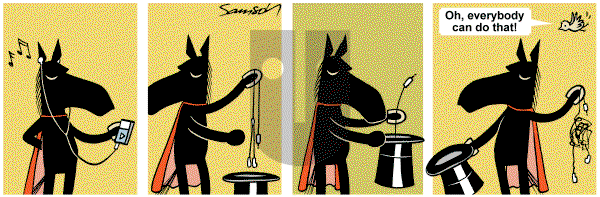 Dark Side of the Horse on Tuesday January 24, 2012 Comic Strip