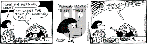 Lola on Wednesday February 20, 2002 Comic Strip