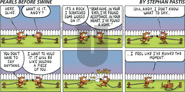 Pearls Before Swine on Sunday March 9, 2008 Comic Strip