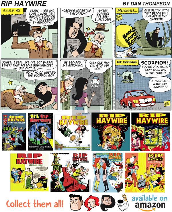 Rip Haywire on Sunday November 25, 2018 Comic Strip
