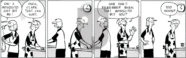Lucky Cow on Friday December 28, 2007 Comic Strip
