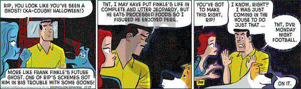 Rip Haywire on Monday October 27, 2014 Comic Strip