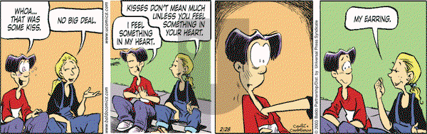 Baldo on Friday February 28, 2003 Comic Strip