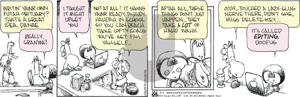 Non Sequitur on Friday March 4, 2005 Comic Strip