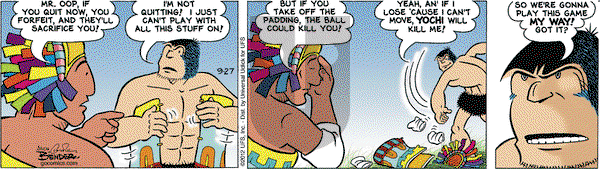 Alley Oop on Thursday September 27, 2012 Comic Strip