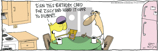 The Duplex on Saturday April 4, 2015 Comic Strip