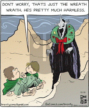 Brevity on Saturday December 19, 2015 Comic Strip
