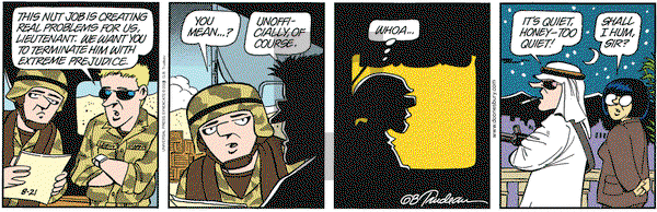 Doonesbury on Thursday August 21, 2003 Comic Strip