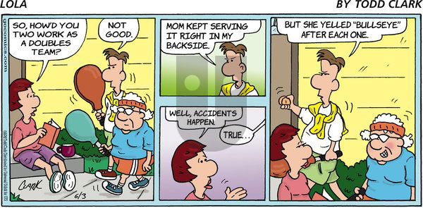 Lola on Sunday June 3, 2012 Comic Strip