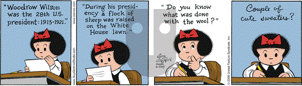 Nancy on Saturday June 6, 2009 Comic Strip