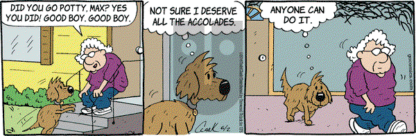 Lola on Thursday June 2, 2016 Comic Strip