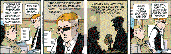 Doonesbury on Thursday August 27, 2009 Comic Strip