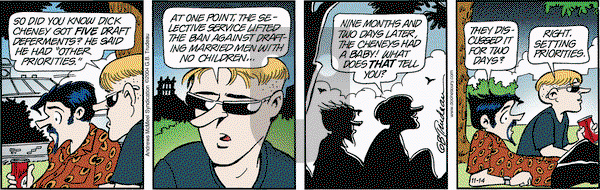Doonesbury on Friday November 14, 2025 Comic Strip