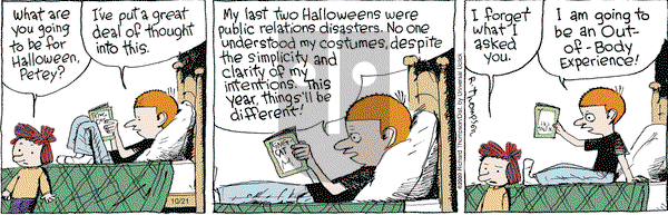 Cul de Sac on Tuesday October 21, 2014 Comic Strip
