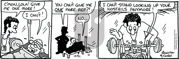 Lola on Saturday October 21, 2006 Comic Strip