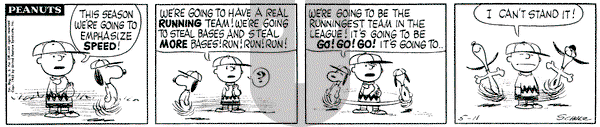 Peanuts on Wednesday May 11, 1960 Comic Strip