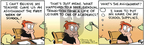 Red and Rover on Thursday September 6, 2012 Comic Strip