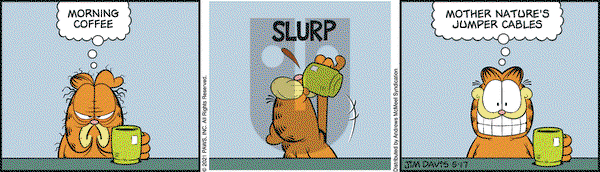 Garfield - Monday May 17, 2021 Comic Strip