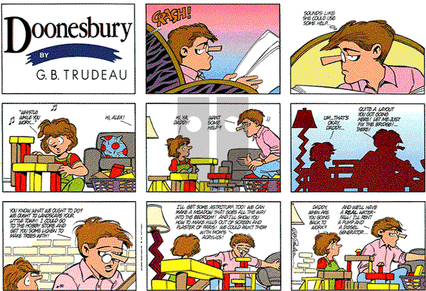 Doonesbury on Sunday June 30, 1991 Comic Strip