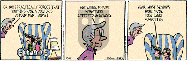 Grand Avenue on Thursday October 4, 2012 Comic Strip