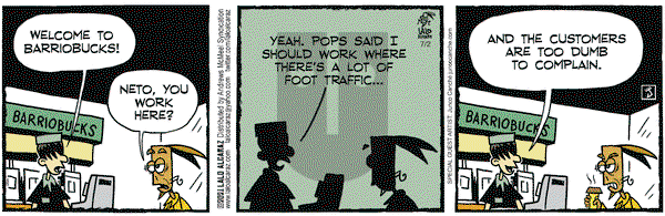 La Cucaracha on Friday July 2, 2021 Comic Strip