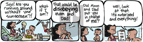 JumpStart on Friday July 5, 2019 Comic Strip