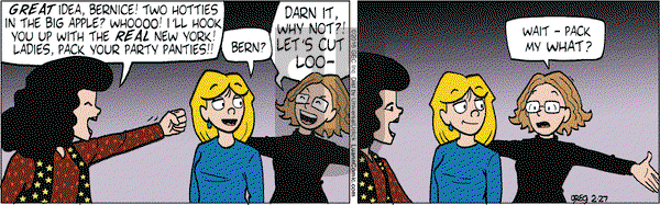 Luann on Saturday February 27, 2016 Comic Strip