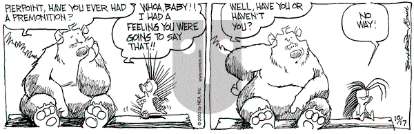The Grizzwells on Friday October 17, 2003 Comic Strip