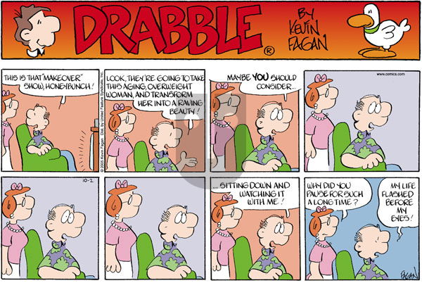 Drabble on Sunday October 2, 2005 Comic Strip
