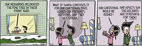 Grand Avenue on Saturday December 8, 2012 Comic Strip