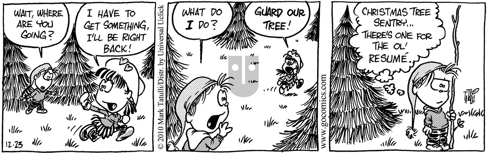 Heart of the City - Thursday December 23, 2010 Comic Strip