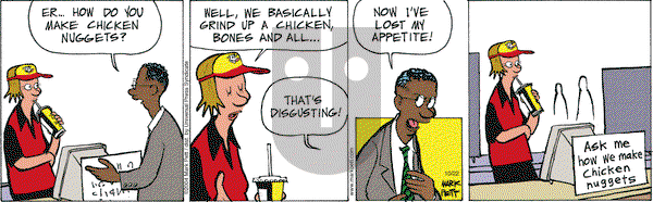 Lucky Cow - Friday October 22, 2004 Comic Strip