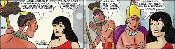 Alley Oop on Monday August 20, 2012 Comic Strip