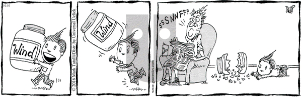 Lio on Monday October 10, 2016 Comic Strip