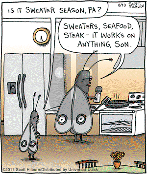 The Argyle Sweater on Saturday August 13, 2011 Comic Strip
