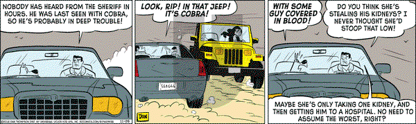 Rip Haywire on Saturday November 26, 2016 Comic Strip