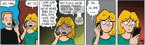 Luann on Monday July 25, 2011 Comic Strip