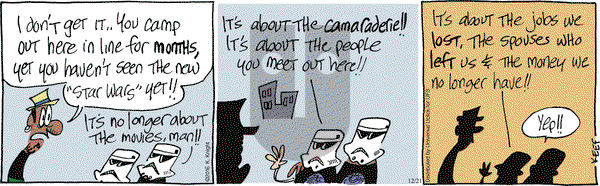 The Knight Life on Wednesday December 21, 2016 Comic Strip