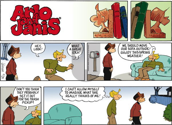 Arlo and Janis on Sunday April 29, 2018 Comic Strip