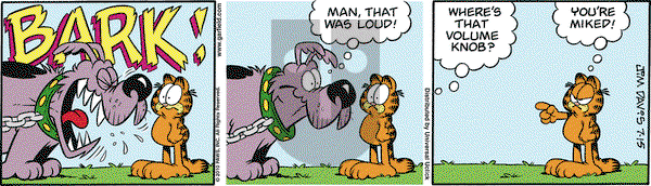 Garfield on Thursday July 15, 2010 Comic Strip