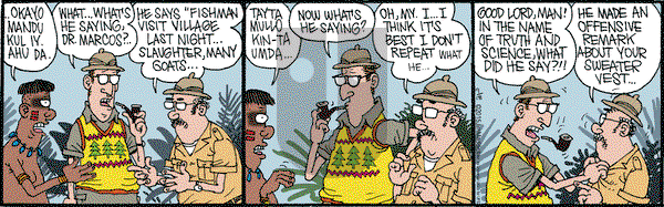 Monty on Friday September 18, 2015 Comic Strip