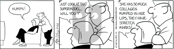 The Born Loser on Saturday November 22, 1997 Comic Strip