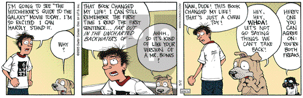 Get Fuzzy on Monday May 23, 2005 Comic Strip
