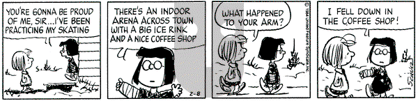 Peanuts on Tuesday December 11, 1984 Comic Strip